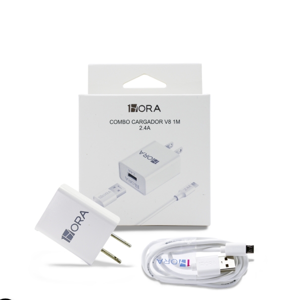 CARGADOR  2.4A CABLE USB MOD. GAR124